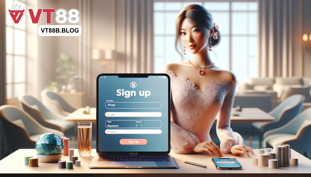 Mục thông tin đăng ký game tại VT88 chi tiết